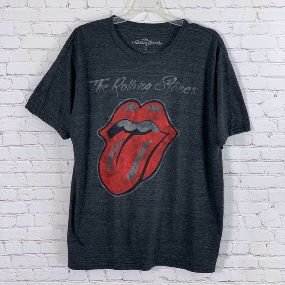the Rolling Stones Other - The Rolling Stones Band Graphic Tee Mens Sz Large the Rolling Stones Other - The Rolling Stones Band Graphic Tee Mens Sz Large